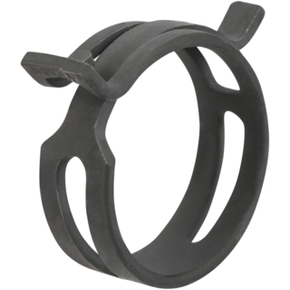 Constant Tension Hose Clamp Black